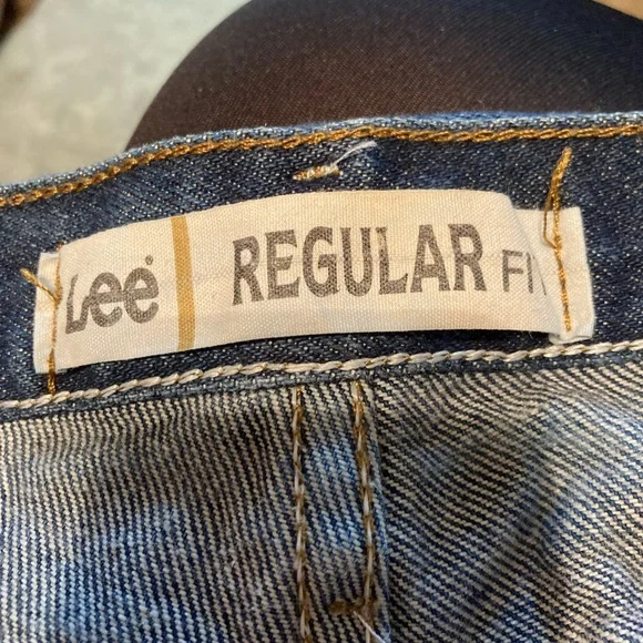 Size 30/30 men’s  Lee Regular fit Jeans Like New - Picture 3 of 5